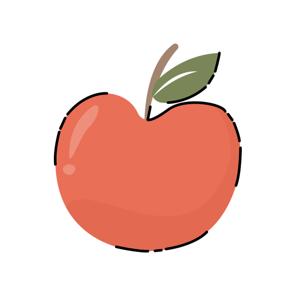 Apple Fruit Free Sticker Transparent Gallery