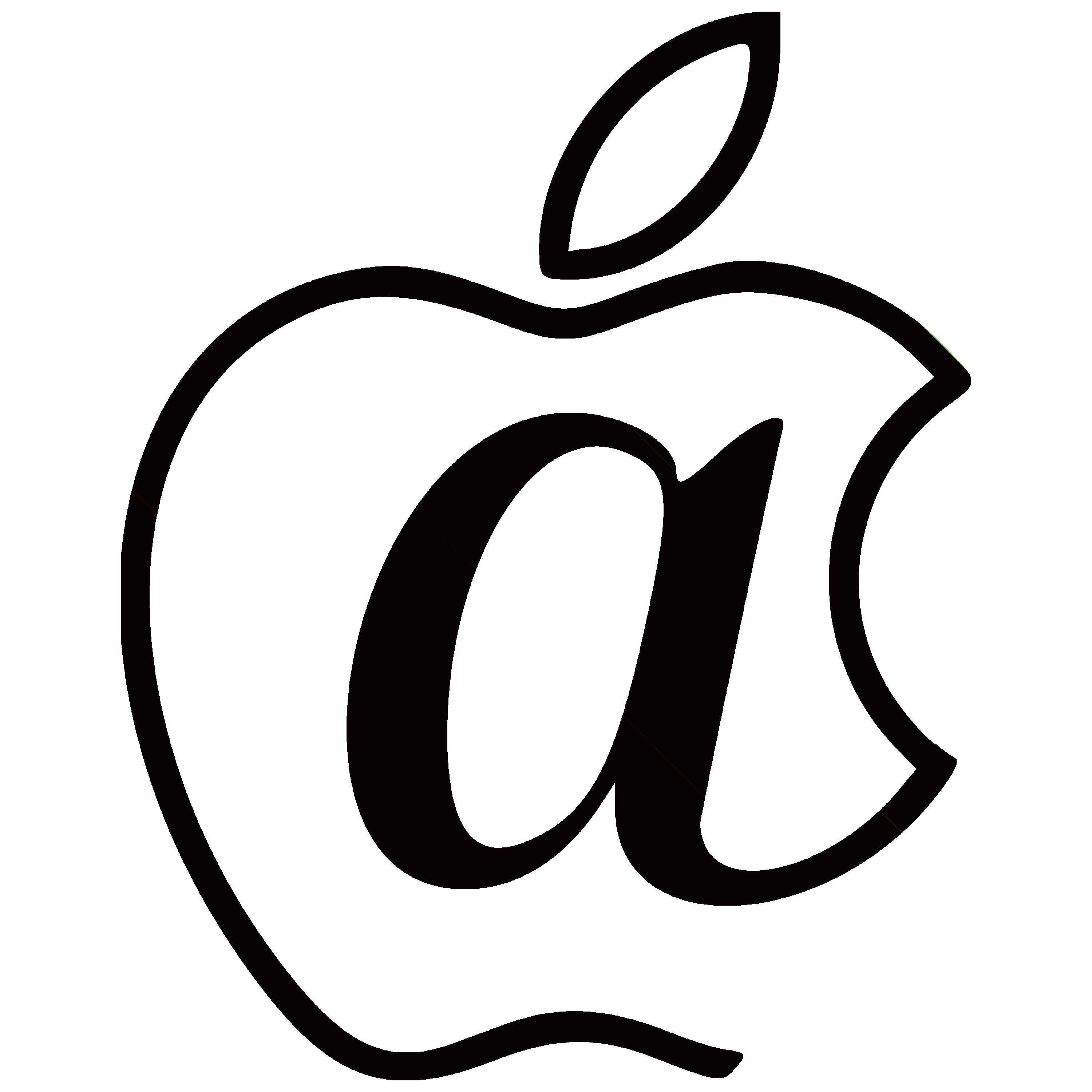 Apple Together Logo  Transparent Photo