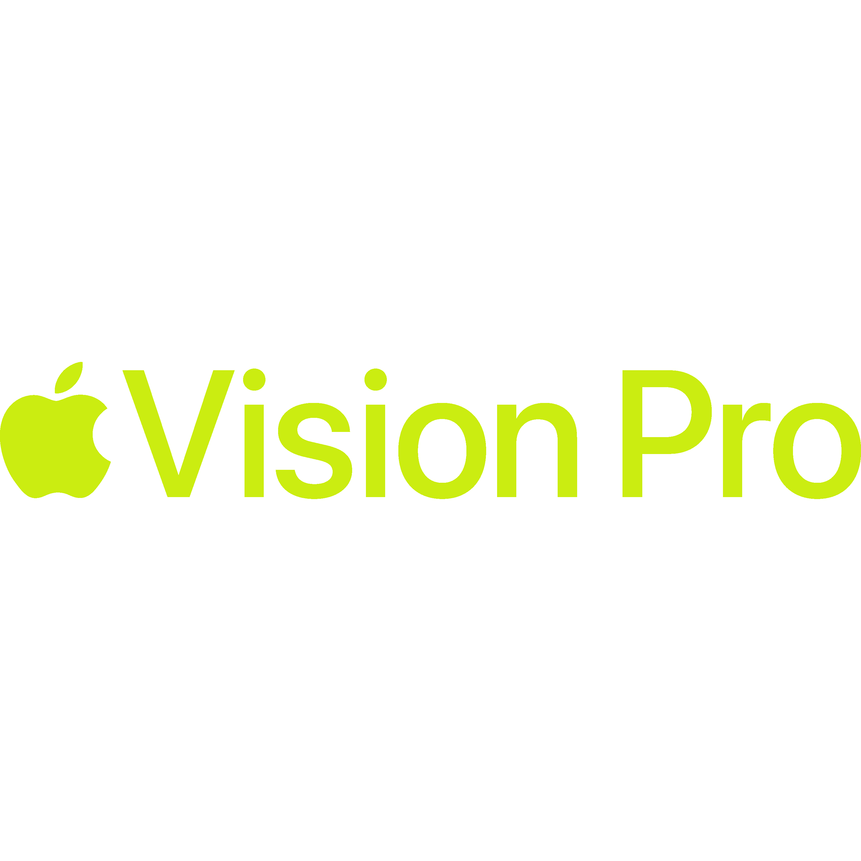 Apple Vision Pro Logo  Transparent Gallery