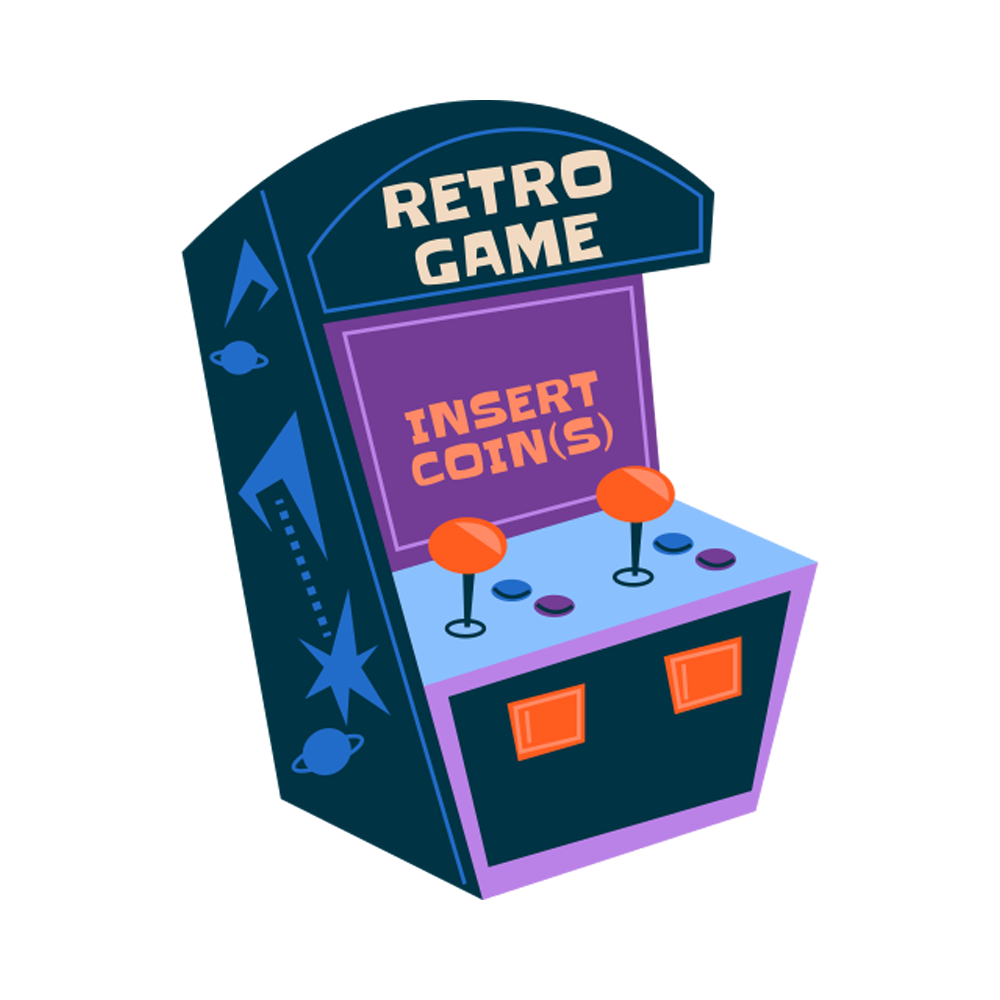 Arcade Game Free Sticker Transparent Picture