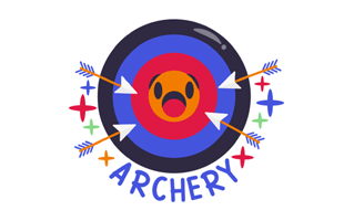 Archery Free Sticker PNG