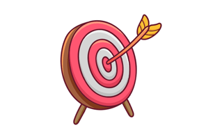 Archery Sticker PNG