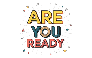 Are You Ready Sticker PNG