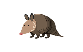 Armadillo Free Sticker PNG