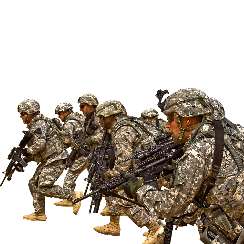 Army Soldier  Transparent Photo