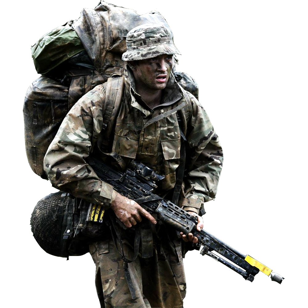 Army Soldier  Transparent Picture