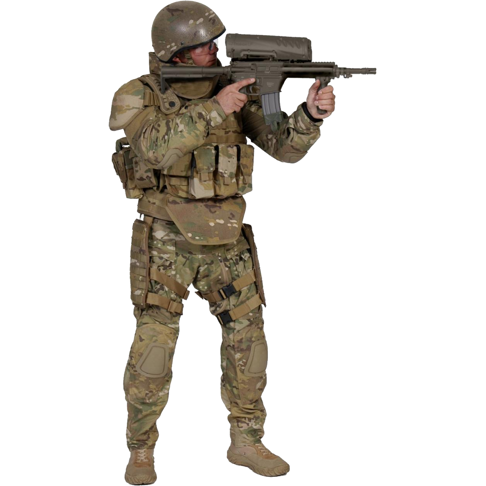 Army Soldier  Transparent Gallery