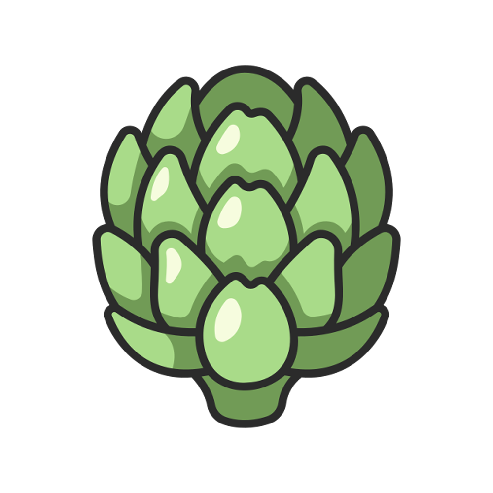 Artichoke Free Sticker Transparent Picture