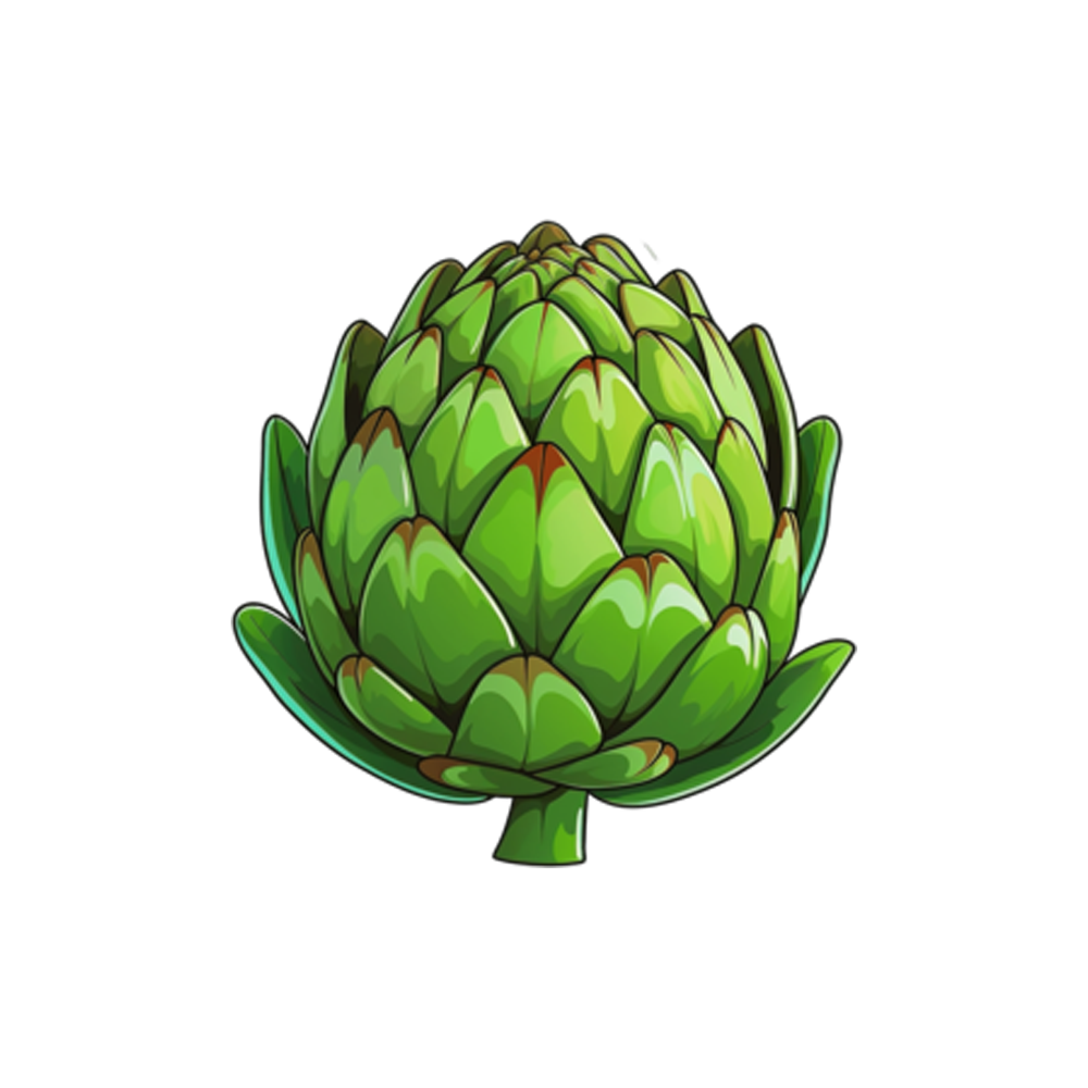 Artichoke Free Sticker Transparent Gallery