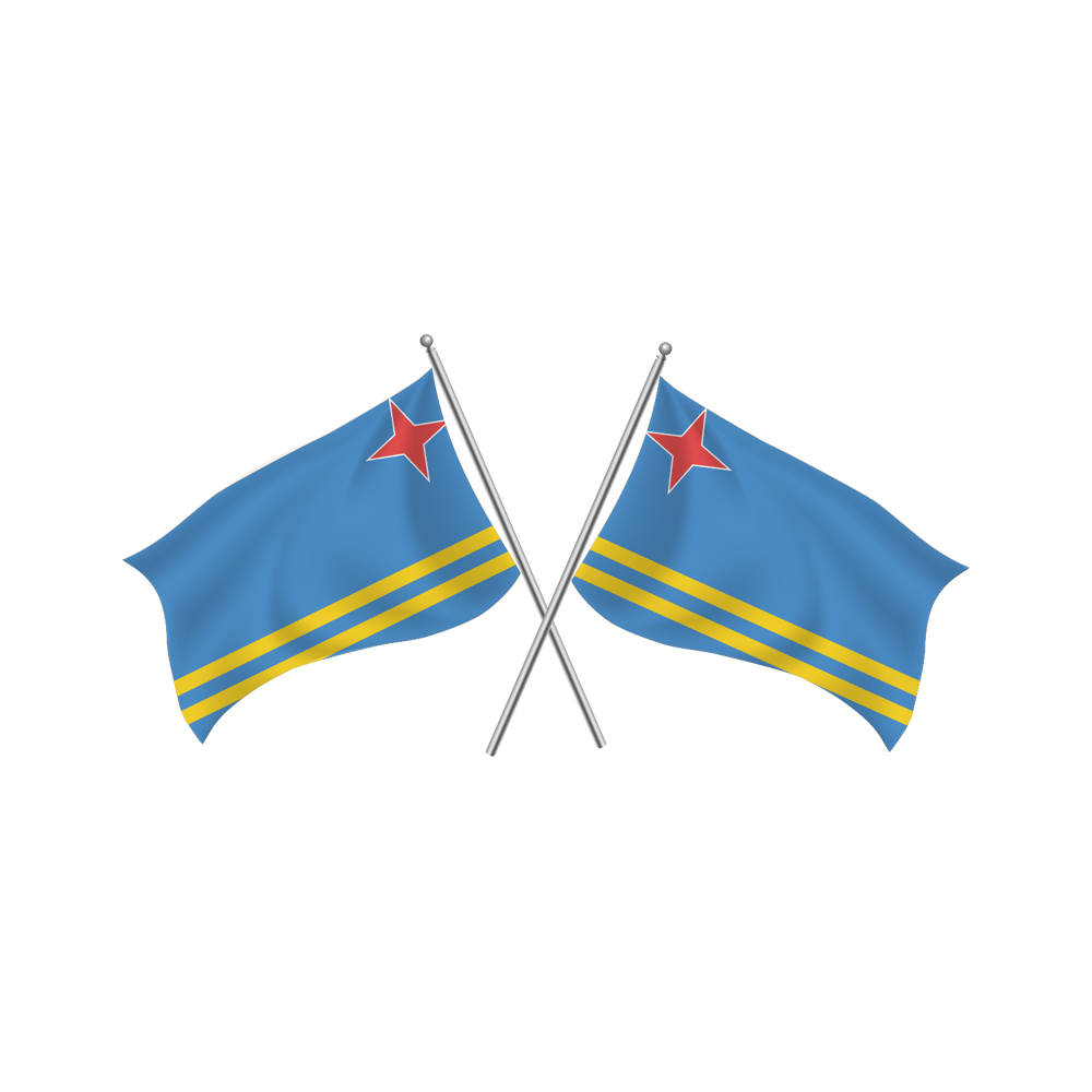 Aruba Flag Transparent Photo