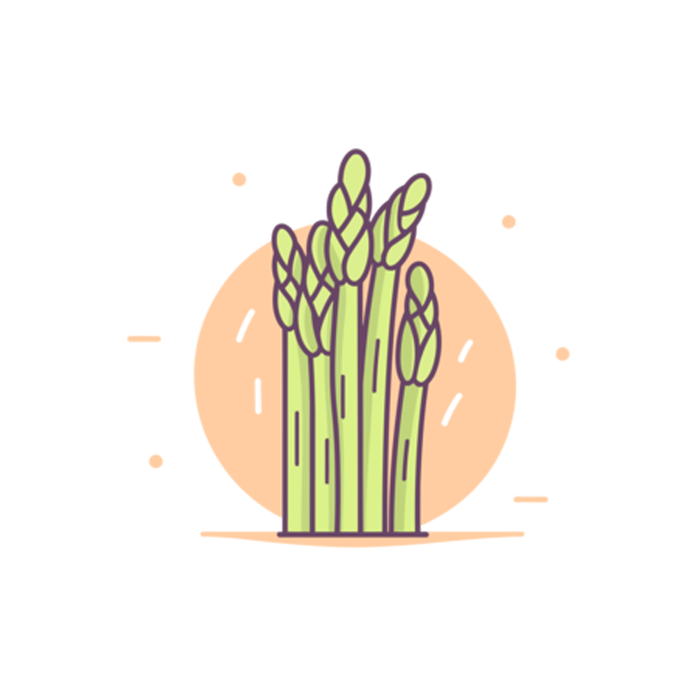 Asparagus Sticker Transparent Clipart