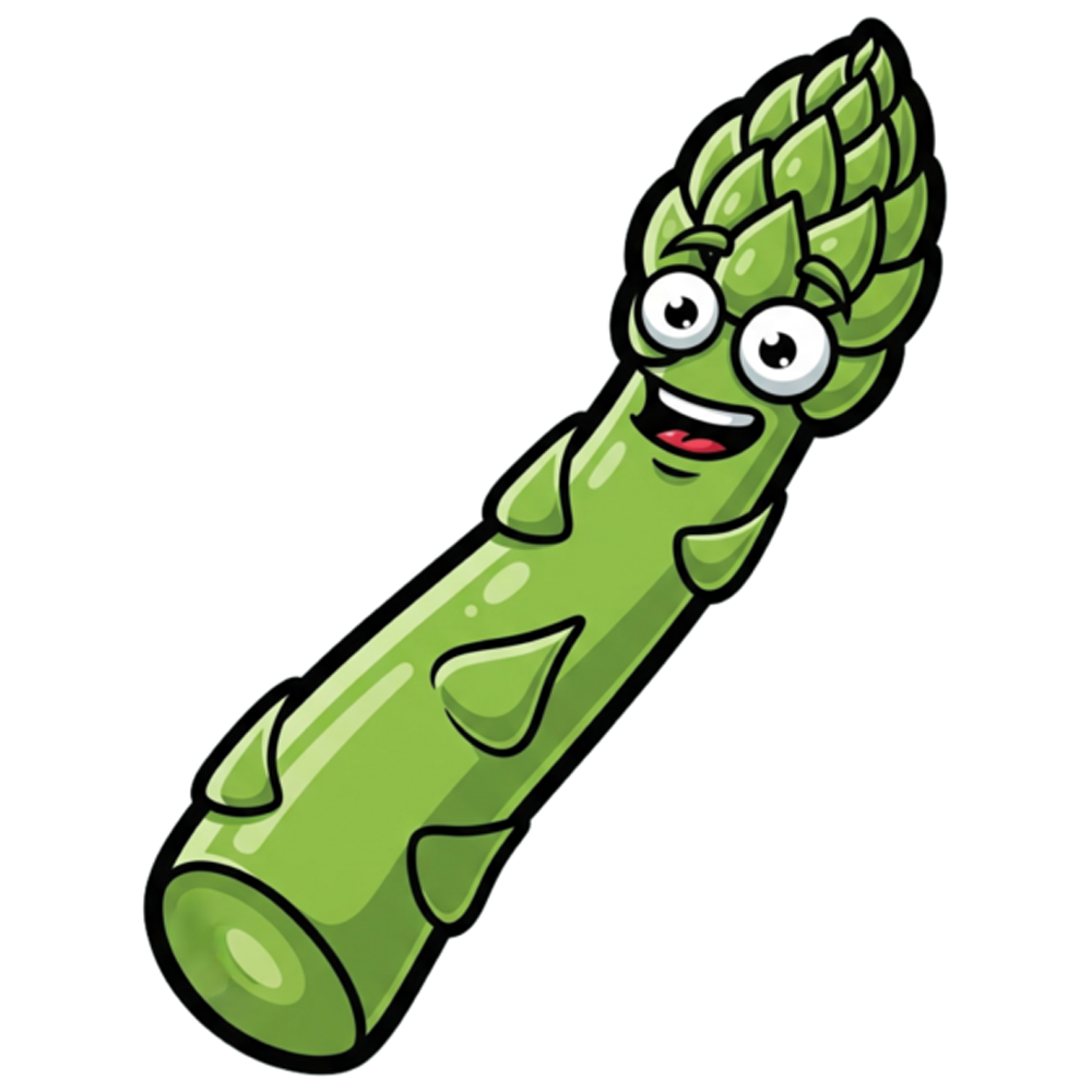 Asparagus Sticker Transparent Gallery