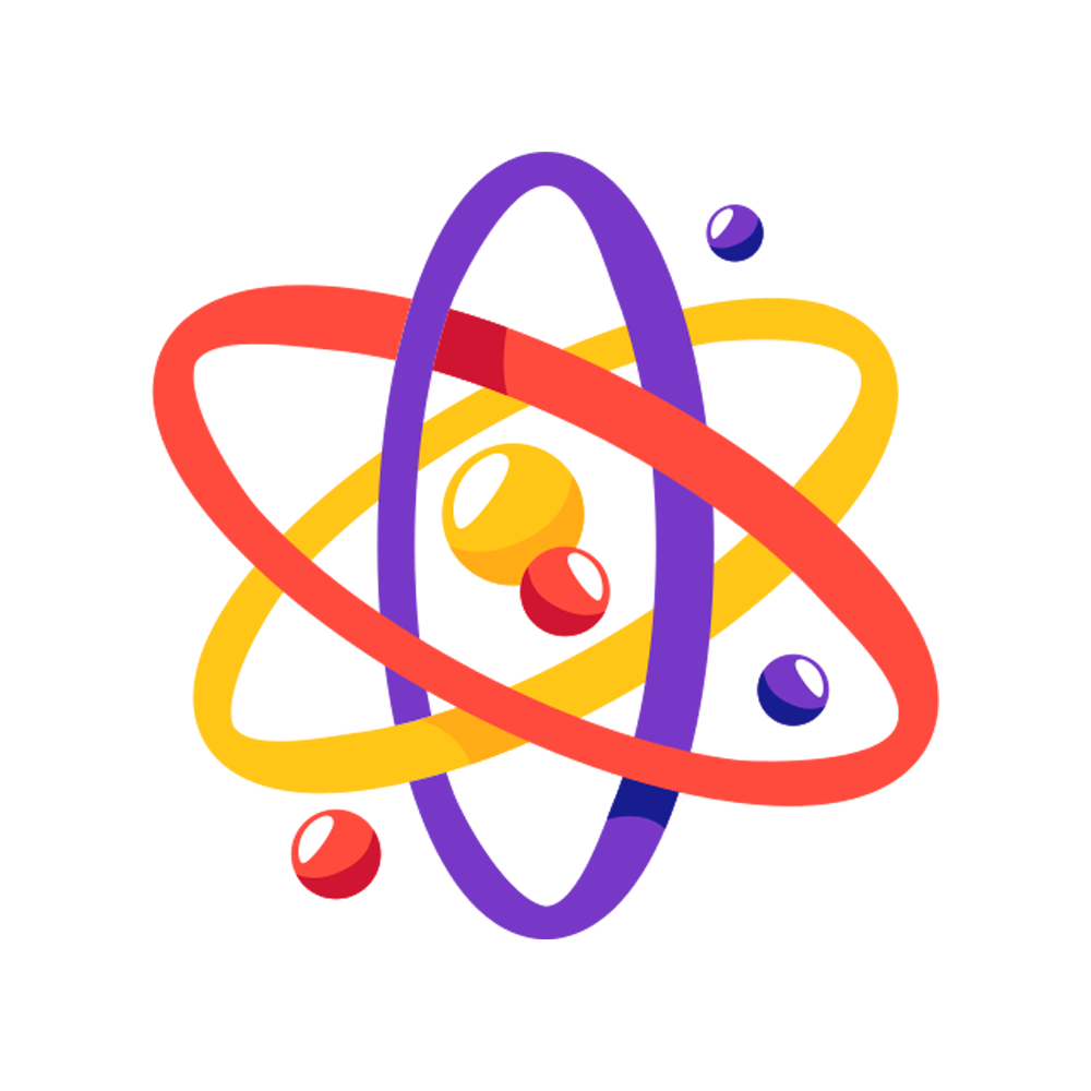 Atom Sticker Transparent Image