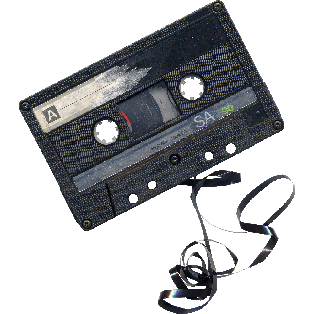 Audio Cassette  Transparent Photo