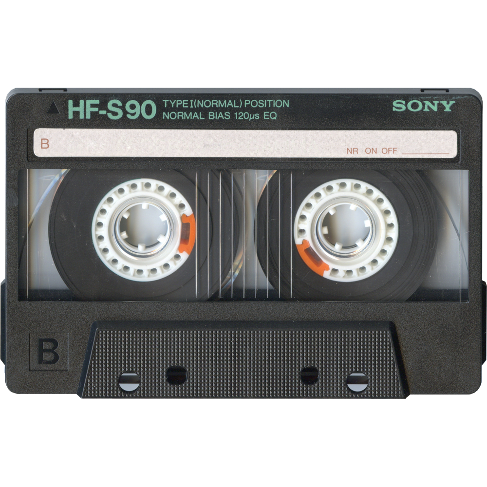 Audio Cassette  Transparent Clipart