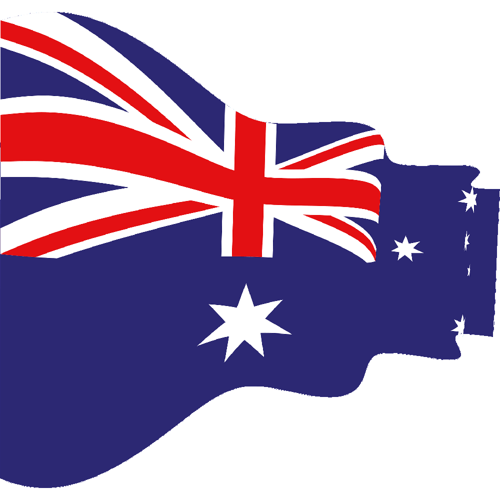 Australia Flag Transparent Clipart