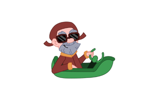 Aviator Free Sticker PNG
