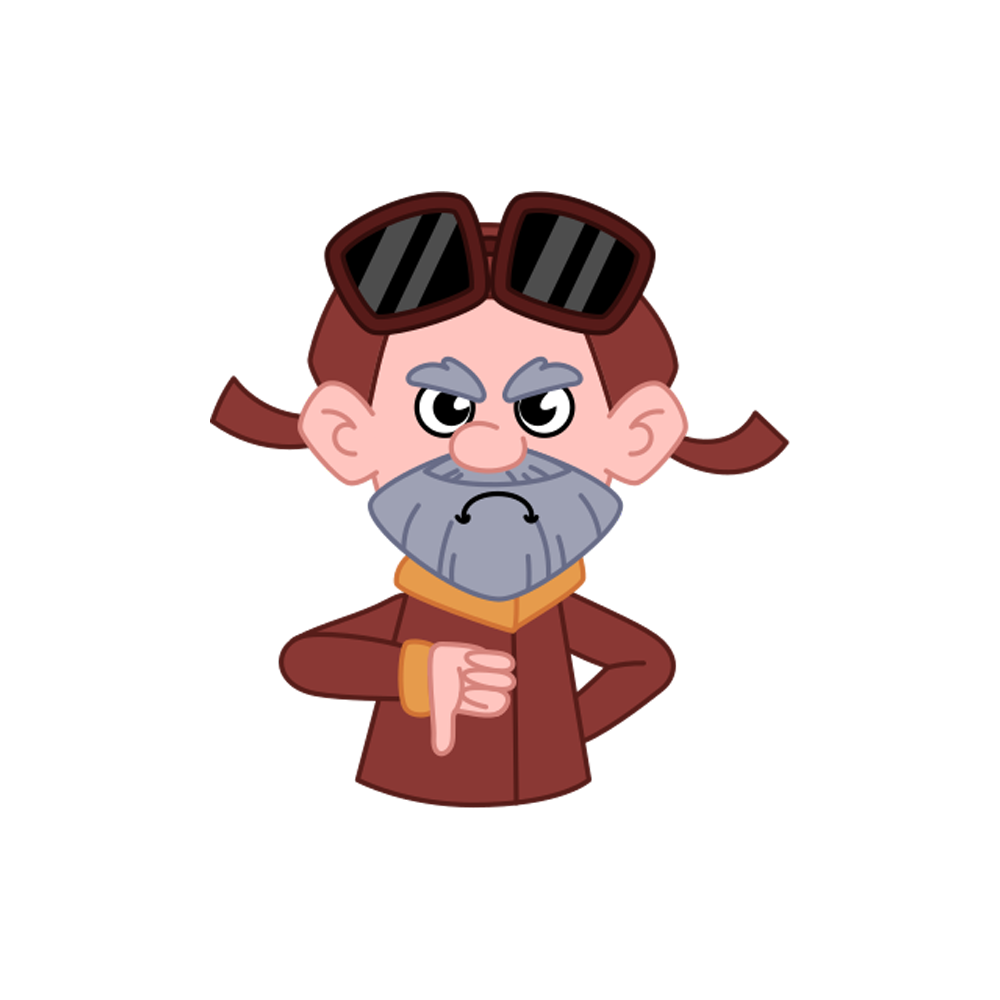 Aviator Sticker Transparent Picture