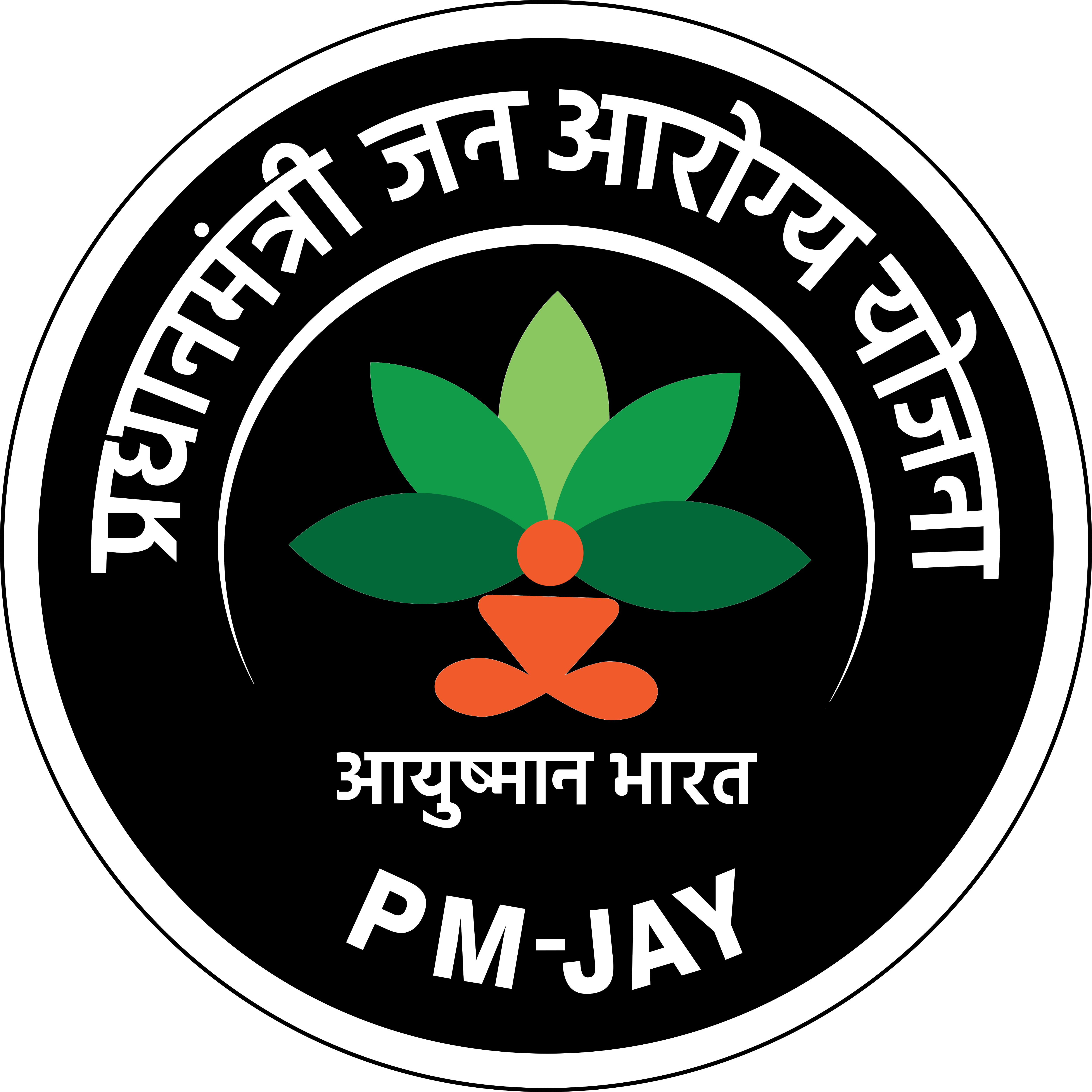 Ayushman Bharat Logo Transparent Clipart