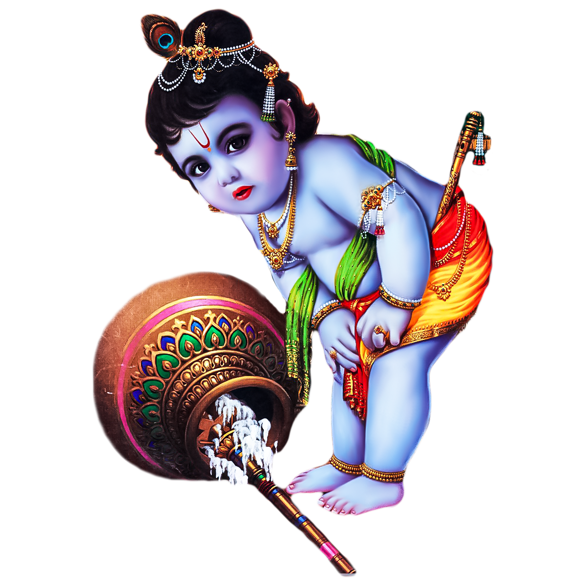Baal Krishna Transparent Picture