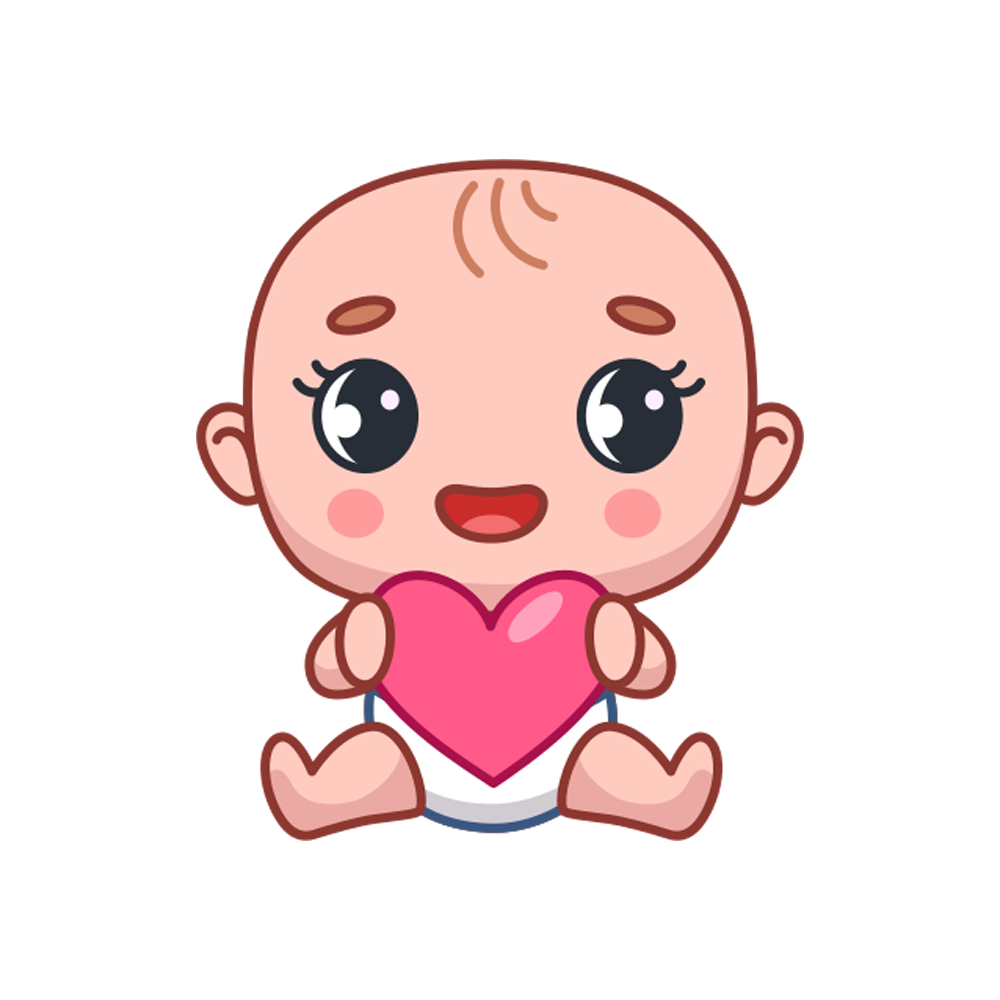 Baby Girl Free Sticker Transparent Picture