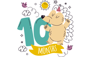 Baby Months Free Sticker PNG