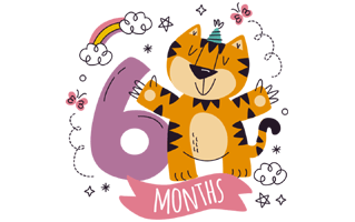 Baby Months Sticker PNG