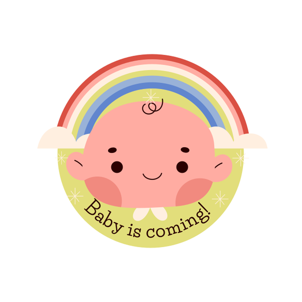 Baby Shower Free Sticker Transparent Clipart