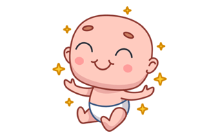 Baby Stickers PNG