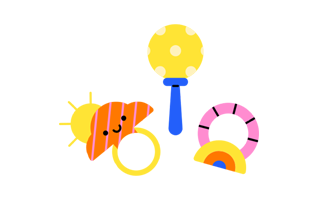 Baby Toy Free Sticker PNG