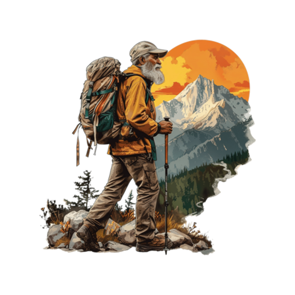 Backpacking Free Sticker Transparent Photo