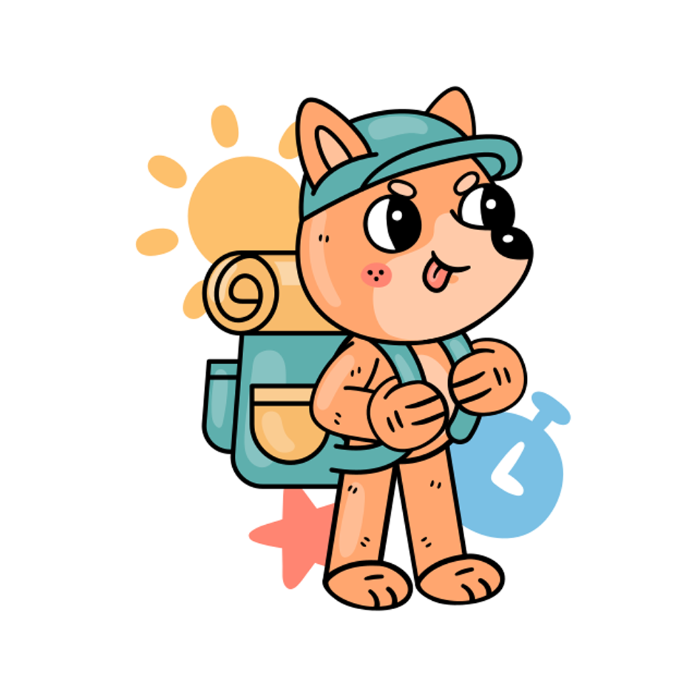 Backpacking Free Sticker Transparent Gallery