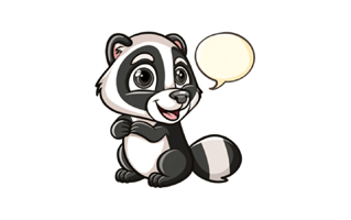 Badger Sticker PNG