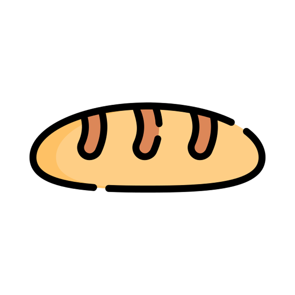 Baguette Free Sticker Transparent Image