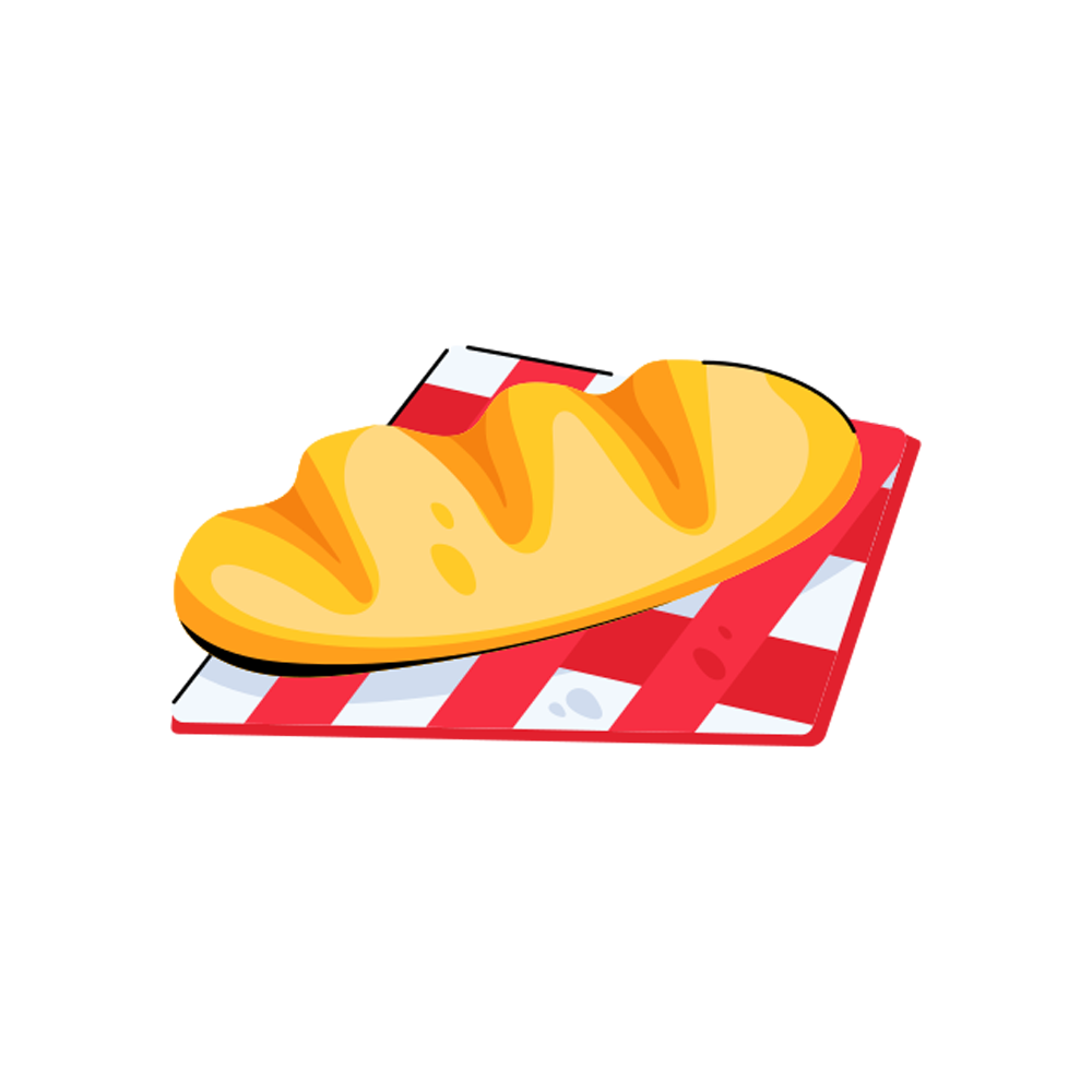 Baguette Sticker Transparent Image