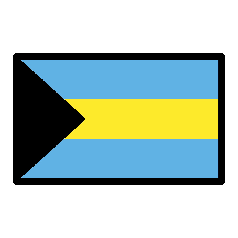 Bahamas Flag Transparent Image