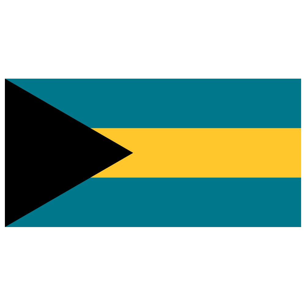 Bahamas Flag Transparent Clipart