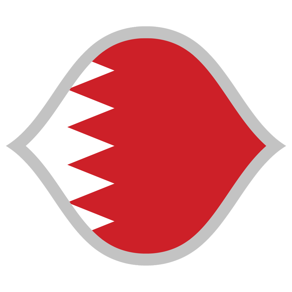 Bahrain Flag Transparent Clipart
