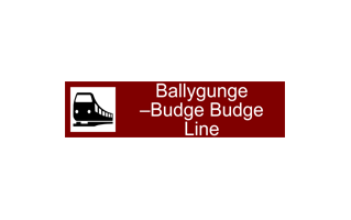 Ballygunge Budge Budge Line Sign Logo PNG