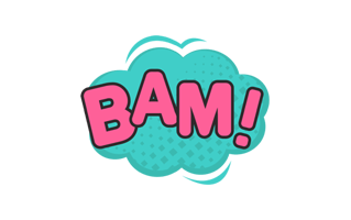 Bam Free Sticker PNG