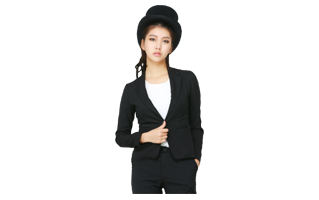 Ban Ji Hee In Black Dress PNG