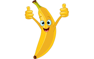 Banana Cartoon PNG