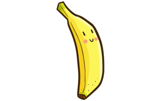 Banana Free Sticker PNG