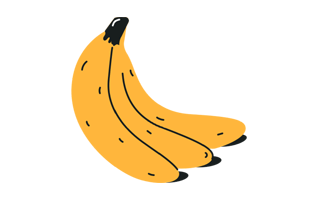 Banana Stickers PNG