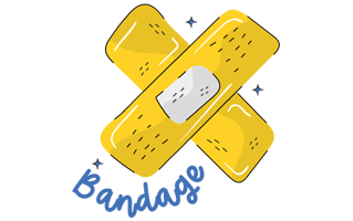 Band Aid Sticker PNG