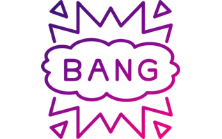 Bang Sticker PNG