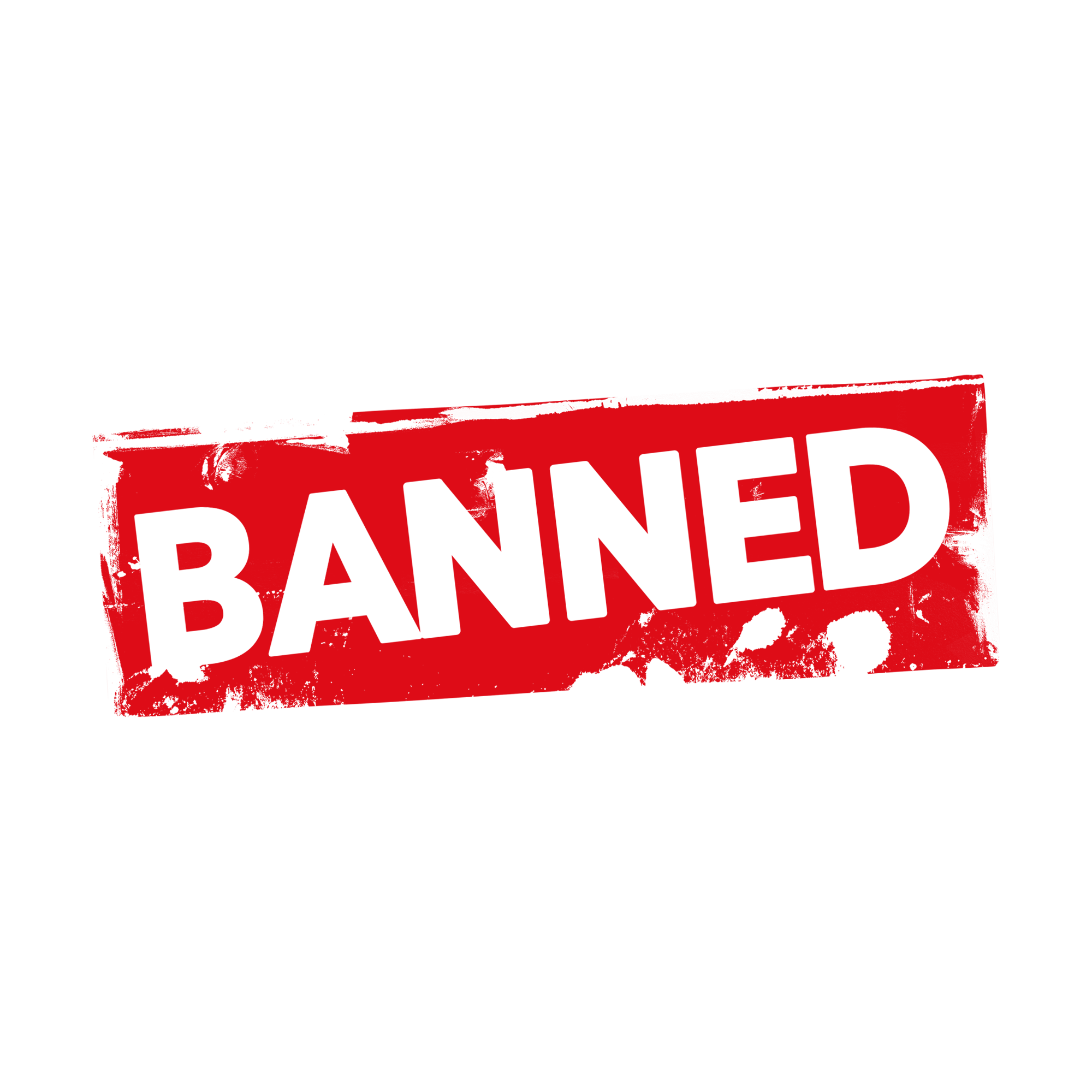 Banned Stamp  Transparent Image