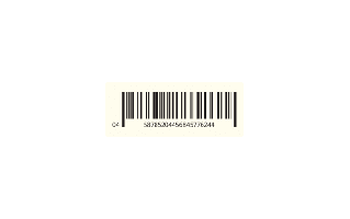 Barcode Sticker PNG