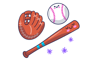Baseball Free Sticker PNG