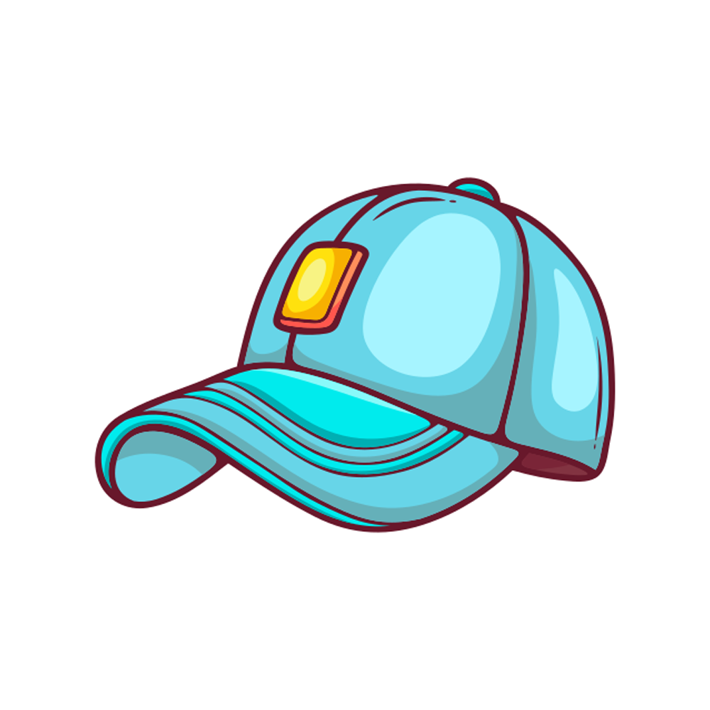 Baseball Hat Free Sticker Transparent Image